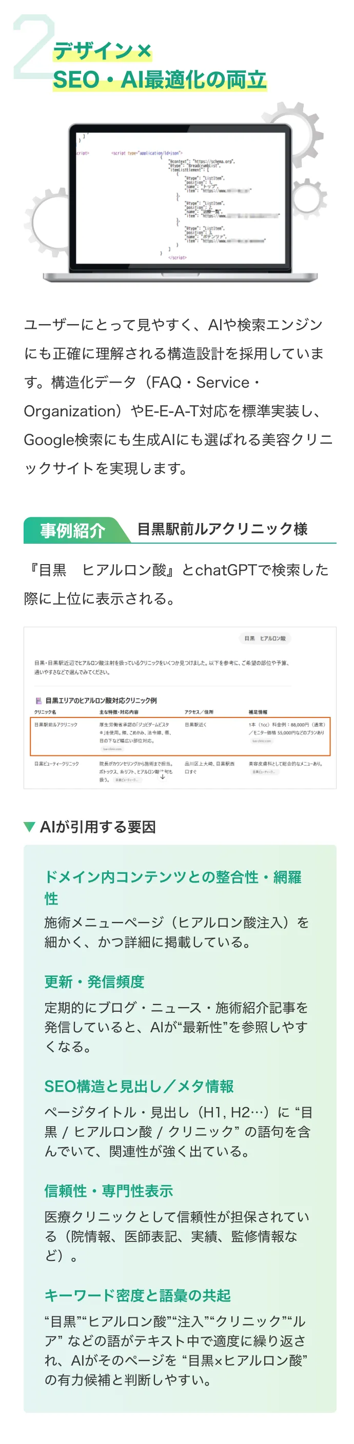 クリニックHPの正解を知っている